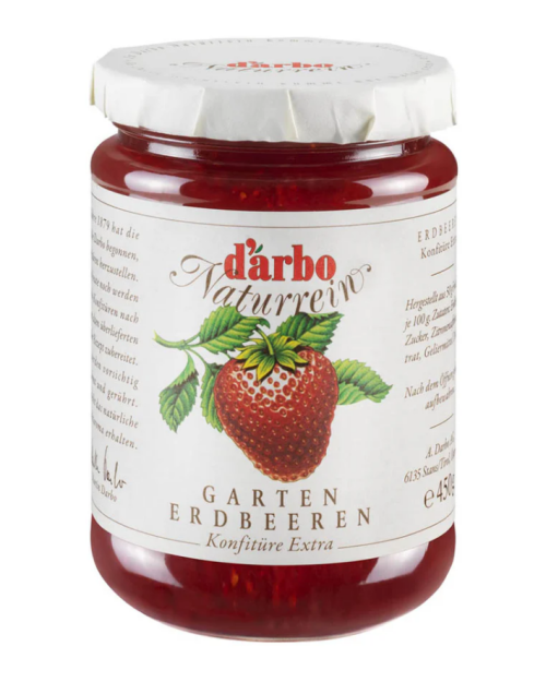 D'arbo Strawberry Fruit Spread 454g