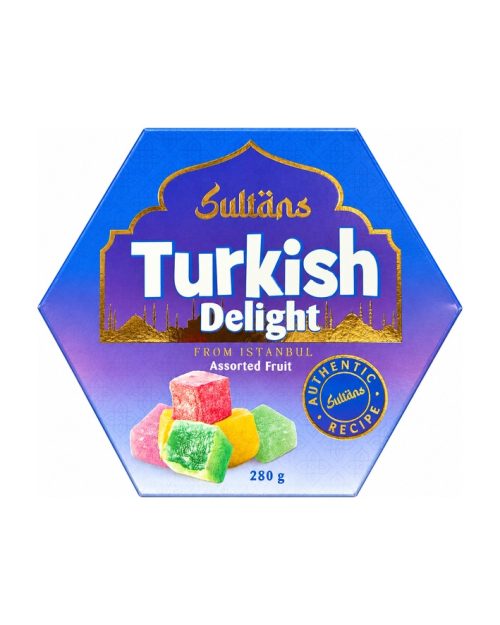 Sultans Turkish Delight 280g - Assorted Fruit