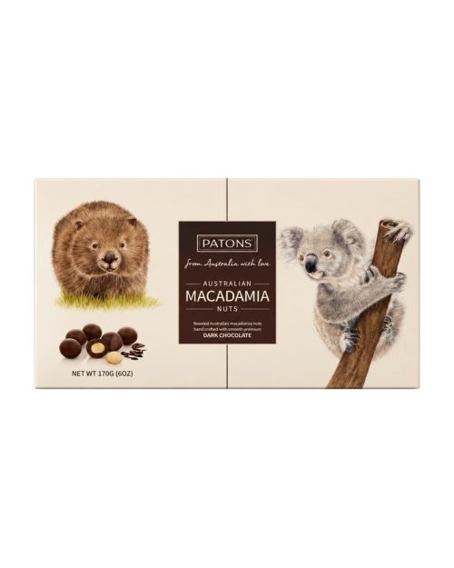 Patons Australian Animals Dark Chocolate 170g